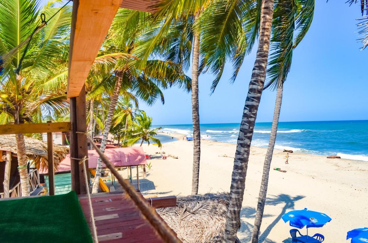 Hostal Velero Relax Guachaca ภายนอก รูปภาพ