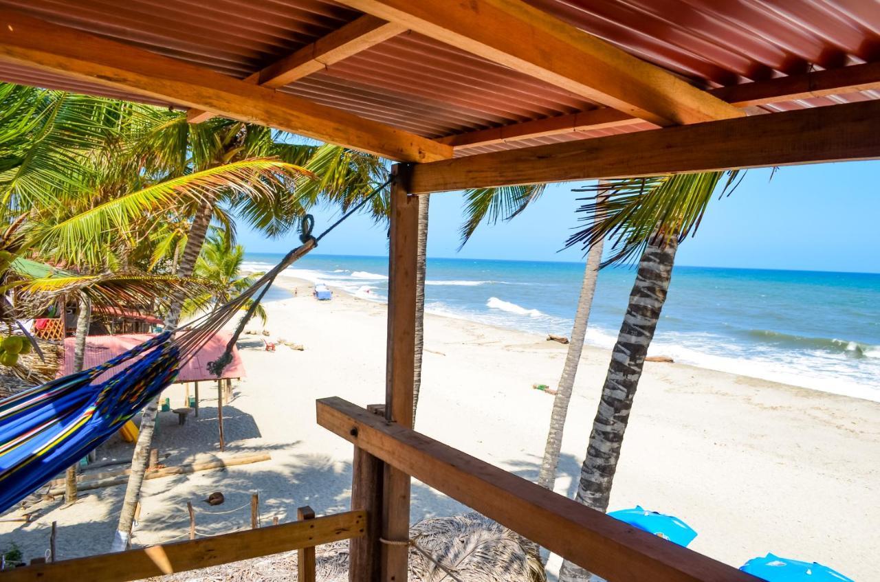 Hostal Velero Relax Guachaca ภายนอก รูปภาพ